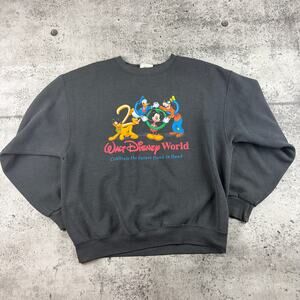 Vintage Disney World Millennium Sweatshirt Size Large